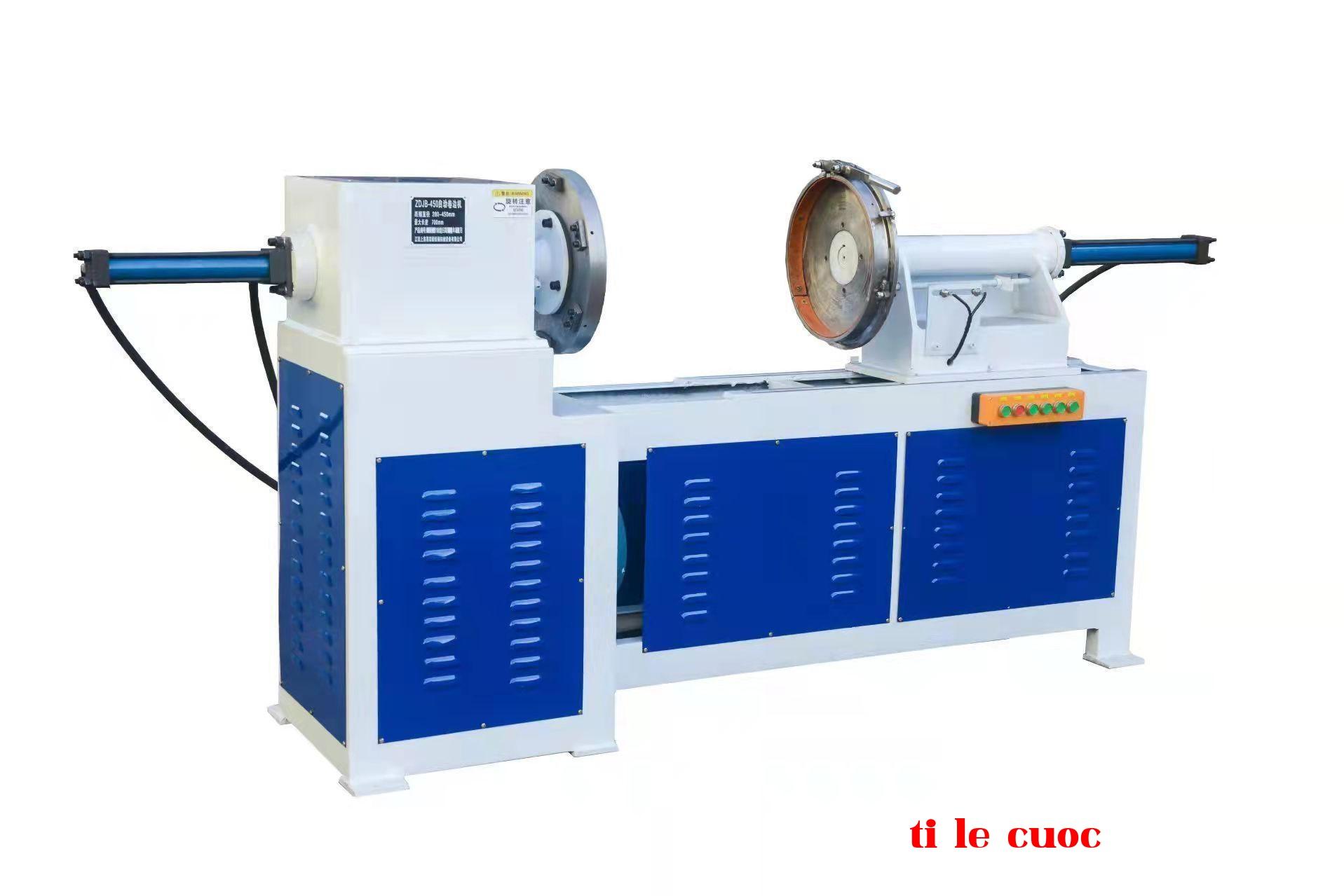Máy cuộn mép thùng giấy Paper Drum Edge Curling Machine