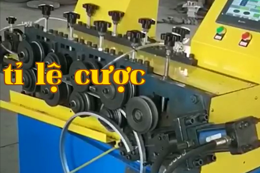 Máy cán vòng khóa CNC - CNC Lock-ring Rolling Machine
